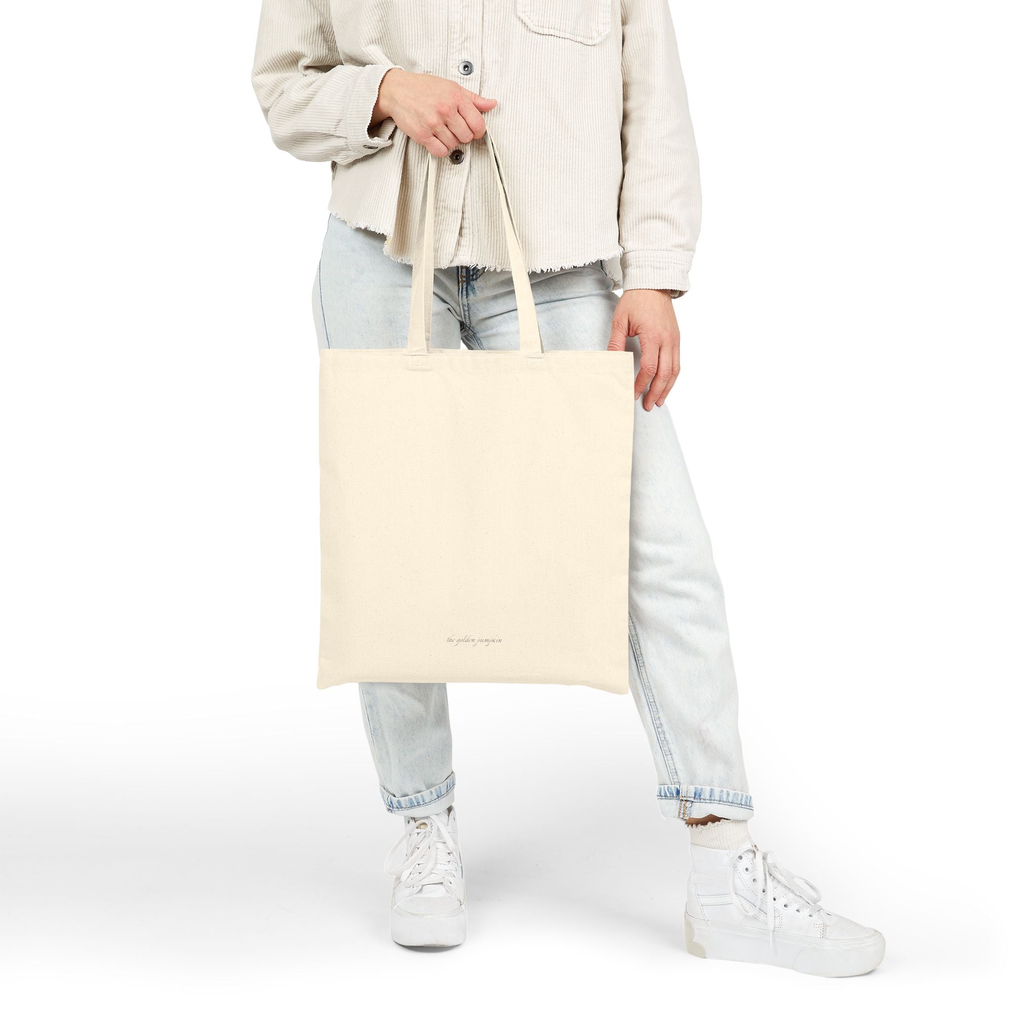 Jack-O’-Lantern Pumpkin Canvas Tote Bag
