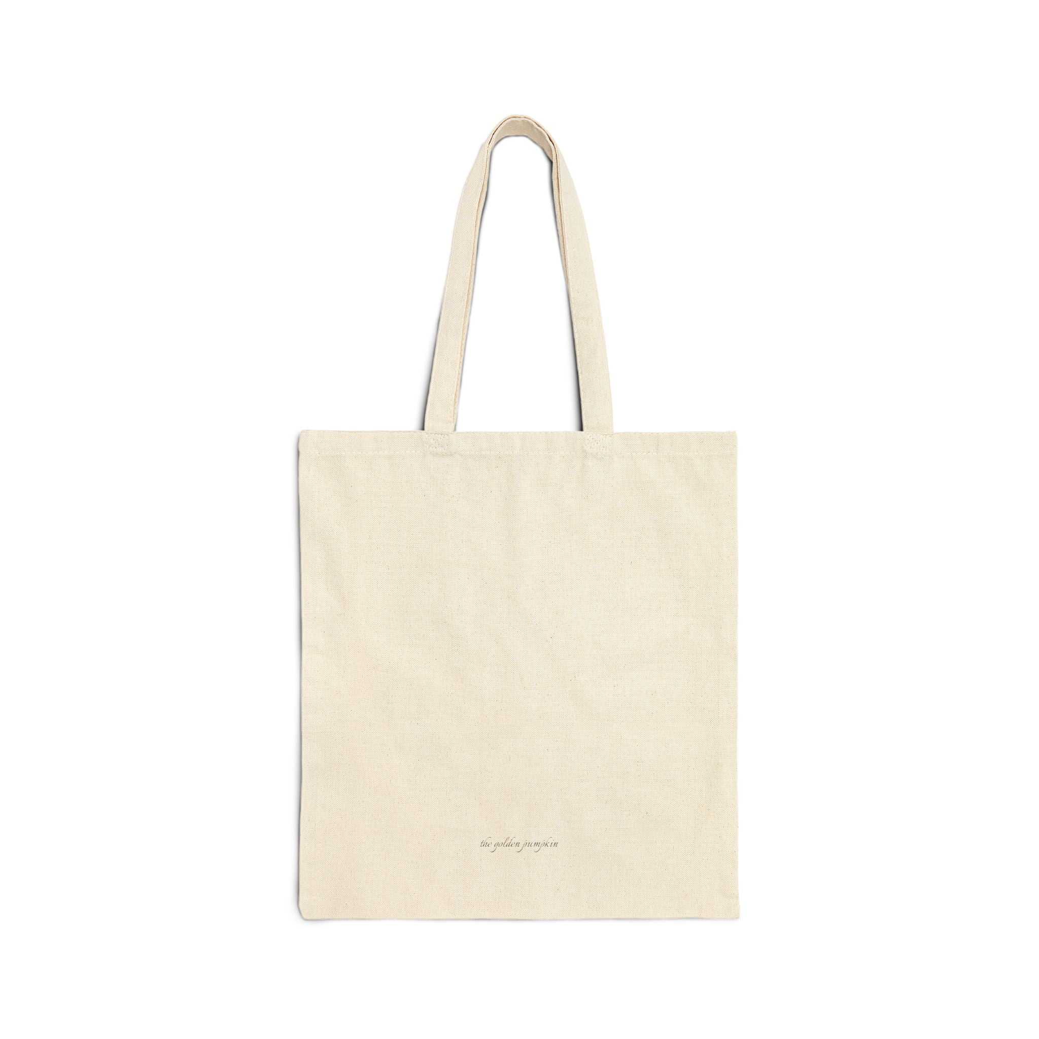 Jack-O’-Lantern Pumpkin Canvas Tote Bag