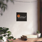 Pumpkin Lips & Velvet Boots Poster